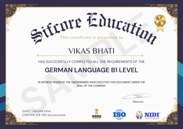 Certificate 3